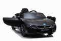 JiaJia Elektrické autíčko BMW i8 čierna