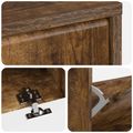 vidaXL Skriňa na topánky BREDA 78 x 24 x 103 cm Kompozitné drevo