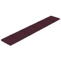 vidaXL Nástenné panely 12 ks fialové 90x15 cm látka 1,62 m²