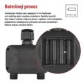 Hodiny zavlažovacie GoSmart EMOS PW56202, Bluetooth 5.0, 2 výstupy