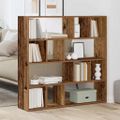 vidaXL skrinka na knihy/priehradka Old Wood 105x24x102 cm
