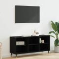 vidaXL TV skrinka 103,5 x 30 x 50 cm Čierny dub Kompozitné drevo