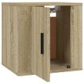 vidaXL Nástenné TV skrinky 2 ks dub sonoma 40x34,5x40 cm