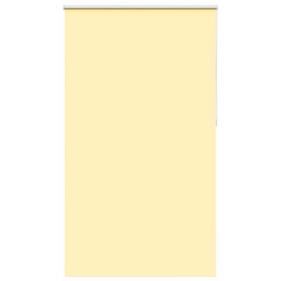 vidaXL Zatemňovacia roleta žltá 130x230 cm šírka látky 126,6 cm polyester