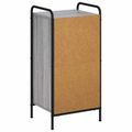 vidaXL Servírovacia skriňa Sivý Sonoma 97 x 33 x 81 cm
