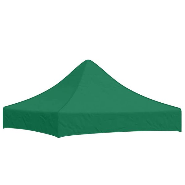 vidaXL Strecha na párty stan 2x2 m, zelená 270 g/m²