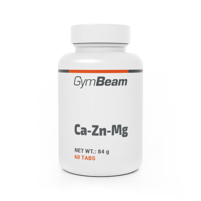Ca-Zn-Mg - GymBeam, bez príchute, 60 tab.