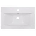 vidaXL Vstavané umývadlo 61x39,5x18,5 cm, keramika, biele