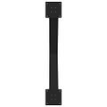 vidaXL Nohy k jedálenskému stolu v tvare X, 2 ks, čierne, 90 x (72-73) cm, oceľové