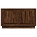 vidaXL TV skrinka hnedý dub 80x35x45 cm spracované drevo