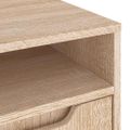 vidaXL TV skrinka "VISNES" Dub sonoma 100x40x38 cm Konštrukčné drevo