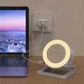 Reproduktor Devia Bluetooth IM-3 s bezdrôtovou nabíjačkou 15W a svetlom biela