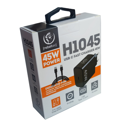 nabíjačka Rebeltec H1045 Wall Charger 45W
