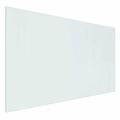 vidaXL Sklenená doska krbu Priehľadná 100 x 60 cm Sklo