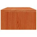 vidaXL Stojan na monitor voskovo-hnedý 50x27x15 cm masívna borovica
