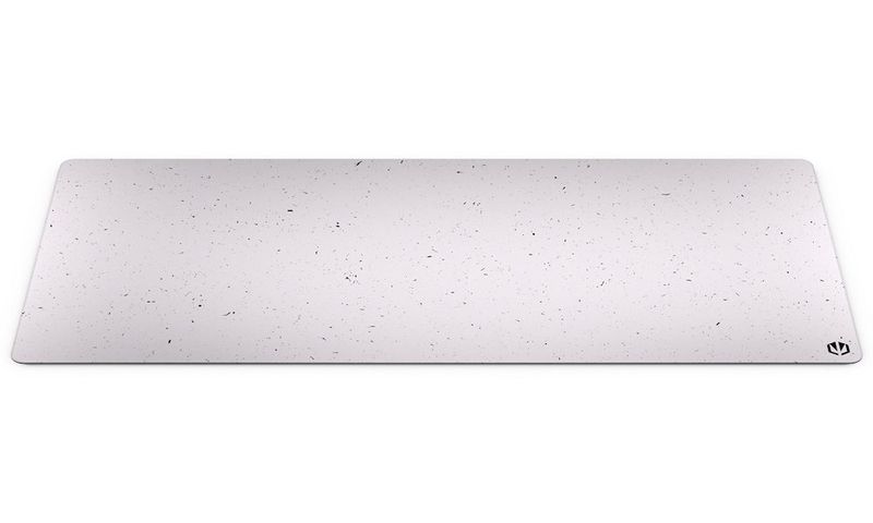 Endorfy podložka pod myš Stoneflow White XL / 900x400x3 / voděodolná / obšitá / gumová spodní vrstva / bílý kámen Podložka pod myš, herní, 900×400×3mm, vodeodolná, obšitá, bílá