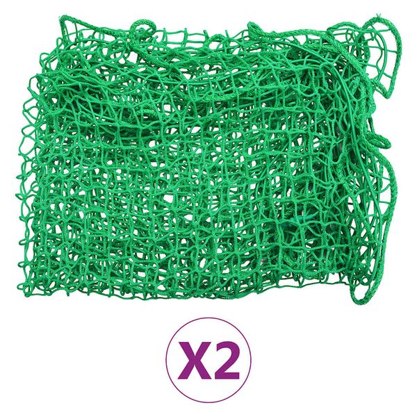 vidaXL Úchytné siete na prívesný vozík 2ks 2x3 m PP