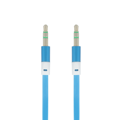 Forever audio kábel jack 3,5 mm - jack 3,5 mm 1,0 m modrý