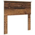 vidaXL Rám postele Staré drevo 75 x 190 cm Kompozitné drevo