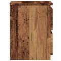 vidaXL Nočné stolíky 2 ks staré drevo 30x30x40 cm kompozitné drevo