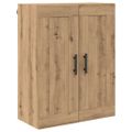 vidaXL Highboard 2 ks Remeselný dub 69,5 x 34 x 180 cm