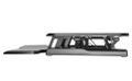 Neomounts  NS-WS300BLACK / Workstation - sit-stand workplace (height adjustment: 11-51 cm) / Black Pracovní stanice, dve pracovní plochy, nastavitelná výška, nosnost 15kg, cerná