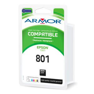 alt. kazeta wecare ARMOR pre EPSON Stylus Photo R265/285, RX585 Black (T080140)