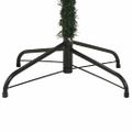 vidaXL Umelý vianočný stromček s pniškami Zelená 180 cm PVC a PE a kov