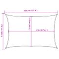 vidaXL Tieniaca plachta 160 g/m² bledozelená 2,5x3,5 m HDPE
