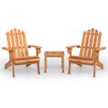 vidaXL 3-dielna záhradná sedacia súprava Adirondack akáciový masív