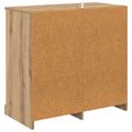 vidaXL Servírovacia skriňa Remeselný dub 70 x 35,5 x 67,5 cm
