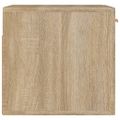 vidaXL Nástenná skrinka dub sonoma 80x35x36,5 cm spracované drevo