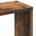 vidaXL Nástenná polica dymový dub 36x16x90 cm spracované drevo