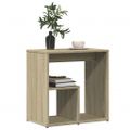 vidaXL Príručné stolíky 2 ks dub sonoma 50x30x50 cm kompozitné drevo