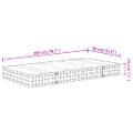 vidaXL Bonnell pružinový matrac stredne tvrdý 90x200 cm
