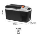 Chladiaci box TEESA TSA5008 13L DC12/24V AC 230V -22°C