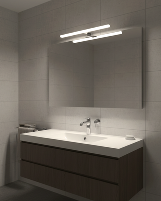 Q-309CH LED 8W/680lm/4000K zrcadlové světlo 30cm - chrome QTEC