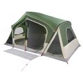 vidaXL Stan chata Zelená 480 x 273 x 205 cm Polyester a oceľ