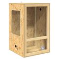 vidaXL Terárium Hnedá 50 x 50 x 80 cm OSB