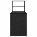 vidaXL Stôl Čierny dub Kompozitné drevo 113 x 54 x 120 cm