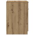 vidaXL Skrinka k stolu dub artisan 33x50x75 cm kompozitné drevo