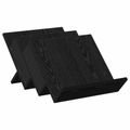 vidaXL Regál na časopisy Čierny dub 53 x 40 x 28,5 cm Kompozitné drevo