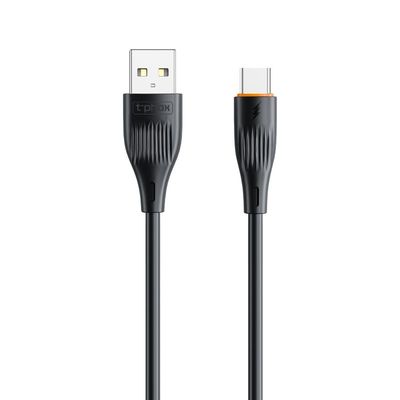 T-phox kábel x-lite type-c čierny 1M 3A