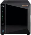 Asustor NAS AS3304T v2   4x 3,5" SATA, Realtek RTD1619B 1.7GHz, 2GB, 2.5GbE x1, USB3.2 Gen1 x3, WOW (Wake on WAN) Sítové úložište NAS, 4× 2,5"/3,5" SATA III, quad-core 1,7GHz, 2GB DDR4, 1× 2,5GbE LAN, 3× USB 3.2 Gen1, WOW