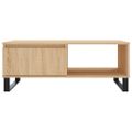 vidaXL Konferenčný stolík dub sonoma 90x60x35 cm kompozitné drevo