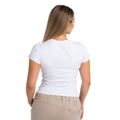 Dámske tričko Ribbed White - STRIX, veľkosť L