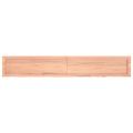 vidaXL Kúpeľňová doska bledohnedá 180x30x(2-4) cm ošetrený masív