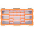 vidaXL Organizér s 22 zásuvkami 49x16x25,5 cm