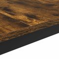 vidaXL Konferenčný stolík Dymová dub 60 x 60 x 36 cm Kompozitné drevo