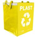 Taška na triedený odpad SORT EASY PLASTIC, 30x30x40 cm, 36 l SIXTOL